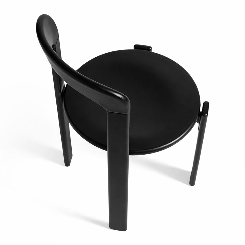 Angers Nantes Cholet Paris Bordeaux Le Mans Laval Icones Hay Scandinave chaise bois Rey Noir Bruno 4