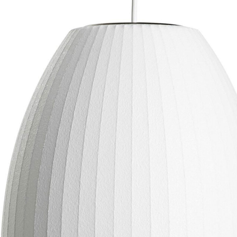 Angers Nantes Cholet Paris Bordeaux Le Mans Laval Icones Hay Scandinave  luminaire suspension Nelson Bubble Cigare Blanc George Nelson 9