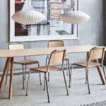 Angers Nantes Cholet Paris Bordeaux Le Mans Laval Icones Hay Scandinave  luminaire suspension Nelson Bubble Saucer Blanc George 4