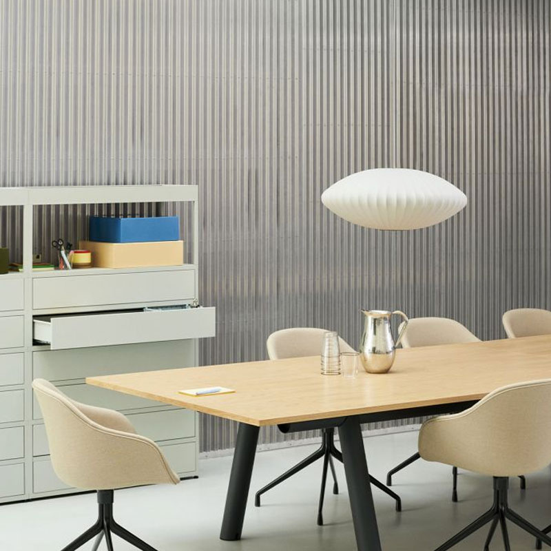 Angers Nantes Cholet Paris Bordeaux Le Mans Laval Icones Hay Scandinave  luminaire suspension Nelson Bubble Saucer Blanc George 9