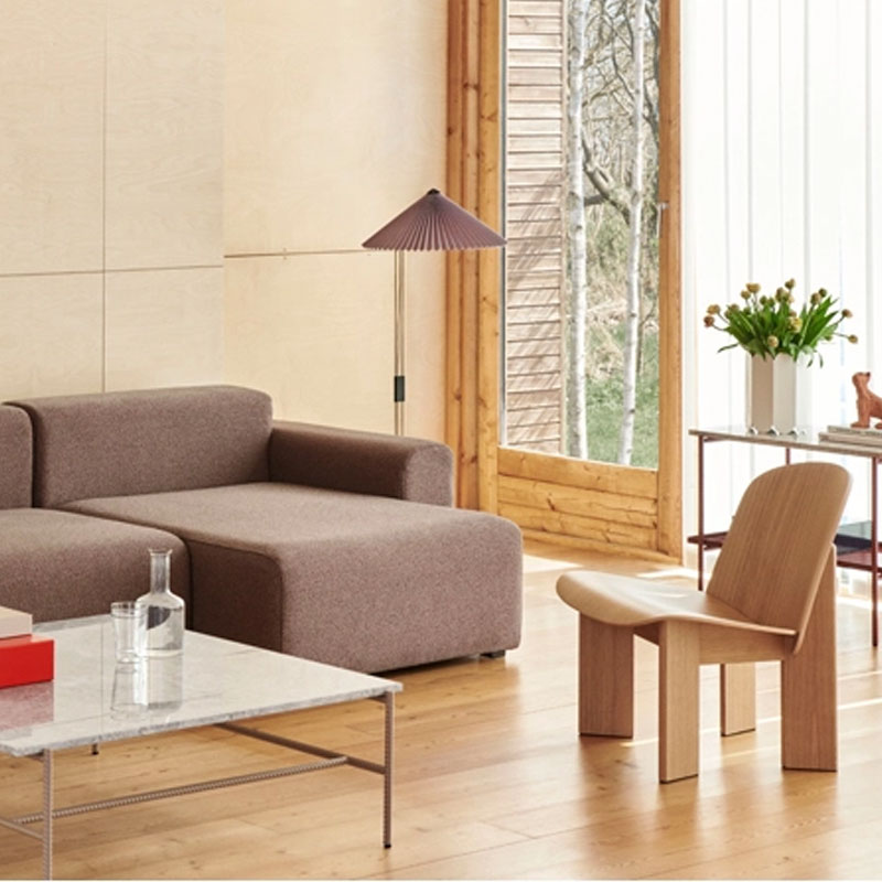 Angers Nantes Cholet Paris Bordeaux Rennes Mans Laval Icones Hay Scandinave Fauteuil bois Chisel Chêne Andreas Bergsaker 5