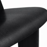 Angers Nantes Cholet Paris Bordeaux Rennes Mans Laval Icones Hay Scandinave Fauteuil bois Chisel Chêne noir Andreas Bergsaker 1