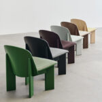 Angers Nantes Cholet Paris Bordeaux Rennes Mans Laval Icones Hay Scandinave Fauteuil bois Chisel Chêne noir Andreas Bergsaker 4