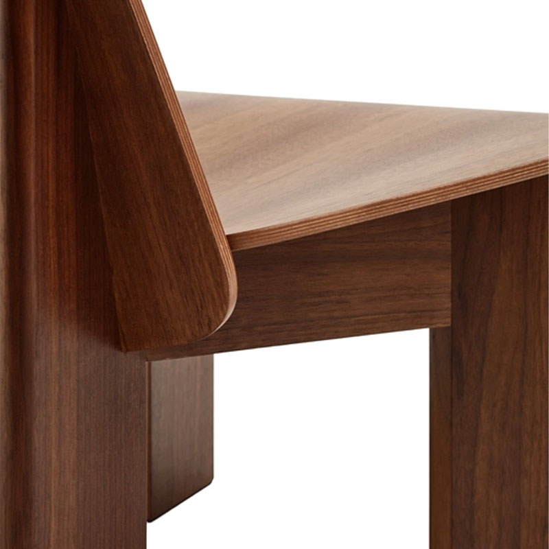 Angers Nantes Cholet Paris Bordeaux Rennes Mans Laval Icones Hay Scandinave Fauteuil bois Chisel Noyer Andreas Bergsaker 3