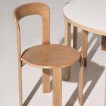 Angers Nantes Cholet Paris Bordeaux Rennes Mans Laval Icones Hay Scandinave chaise bois Rey Hetre Doré Bruno 4