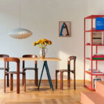 Angers Nantes Cholet Paris Bordeaux Rennes Mans Laval Icones Hay Scandinave chaise bois Rey Umber Brown Marron Bruno 3