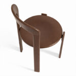 Angers Nantes Cholet Paris Bordeaux Rennes Mans Laval Icones Hay Scandinave chaise bois Rey Umber Brown Marron Bruno 5