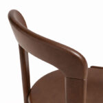 Angers Nantes Cholet Paris Bordeaux Rennes Mans Laval Icones Hay Scandinave chaise bois Rey Umber Brown Marron Bruno 6