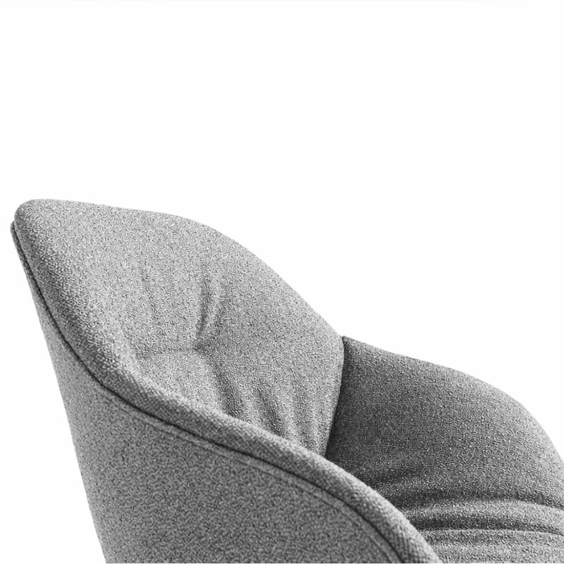 Angers Nantes Cholet Paris Bordeaux Rennes Mans Laval Poitiers Icones Hay Scandinave AAC 127  soft Duo tissu gris fauteuil Hee Weeling 3