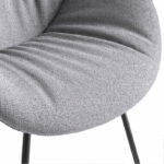 Angers Nantes Cholet Paris Bordeaux Rennes Mans Laval Poitiers Icones Hay Scandinave AAC 127  soft Duo tissu gris fauteuil Hee Weeling 4