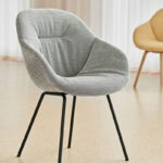 Angers Nantes Cholet Paris Bordeaux Rennes Mans Laval Poitiers Icones Hay Scandinave AAC 127  soft Duo tissu gris fauteuil Hee Weeling 5