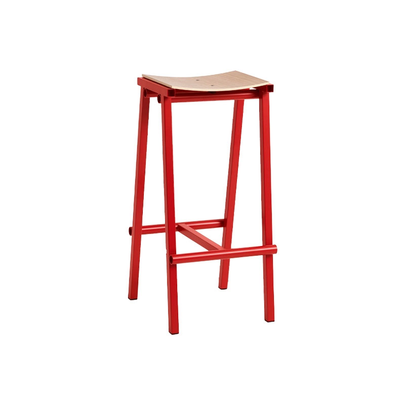 Angers Nantes Cholet Paris Bordeaux Rennes Mans Laval Poitiers Icones Hay Scandinave Tabouret Tuburete Chene rouge Marc Morro 