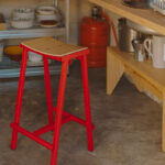 Angers Nantes Cholet Paris Bordeaux Rennes Mans Laval Poitiers Icones Hay Scandinave Tabouret Tuburete Chene rouge Marc Morro 4