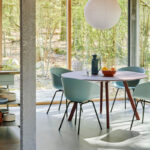 Angers Nantes Cholet Paris Bordeaux Rennes Mans Laval Tours Icones Hay Table Scandinave CPH20 Noyer Hee Welling1