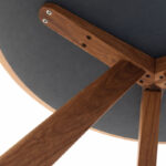 Angers Nantes Cholet Paris Bordeaux Rennes Mans Laval Tours Icones Hay Table Scandinave CPH20 Noyer Hee Welling3