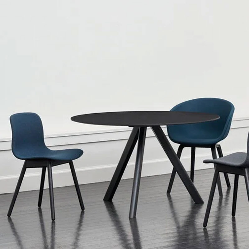 Angers Nantes Cholet Paris Bordeaux Rennes Mans Laval Tours Icones Hay Table Scandinave CPH20 Noyer Hee Welling4