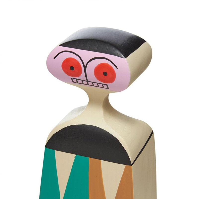 Angers Nantes Paris Bordeaux Rennes Mans Laval Poitiers Orleans Tours Icônes Objet Wooden Dolls N° 03 Vitra Alexander Girard 002