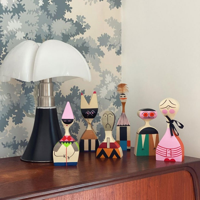 Angers Nantes Paris Bordeaux Rennes Mans Laval Poitiers Orleans Tours Icônes Objet Wooden Dolls N° 03 Vitra Alexander Girard 17