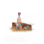 Angers Nantes Paris Bordeaux Rennes Mans Laval Poitiers Orleans Tours Icônes Objet Wooden Dolls N° 04 Vitra Alexander Girard 1