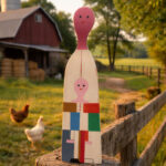 Angers Nantes Paris Bordeaux Rennes Mans Laval Poitiers Orleans Tours Icônes Objet Wooden Dolls N° 04 Vitra Alexander Girard 11