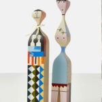 Angers Nantes Paris Bordeaux Rennes Mans Laval Poitiers Orleans Tours Icônes Objet Wooden Dolls N° 05 Vitra Alexander Girard 01