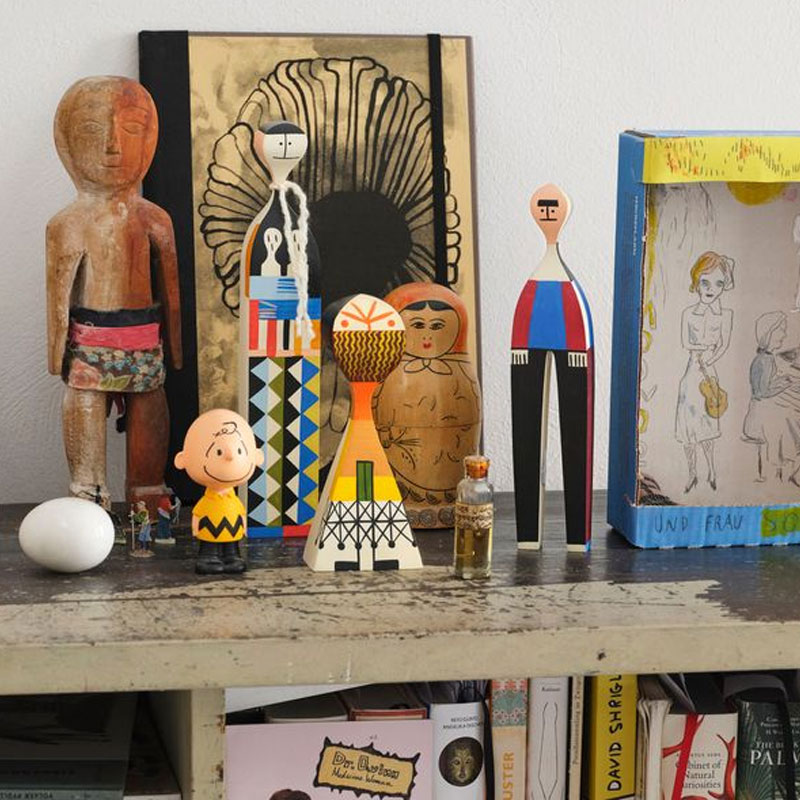 Angers Nantes Paris Bordeaux Rennes Mans Laval Poitiers Orleans Tours Icônes Objet Wooden Dolls N° 05 Vitra Alexander Girard 5