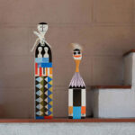 Angers Nantes Paris Bordeaux Rennes Mans Laval Poitiers Orleans Tours Icônes Objet Wooden Dolls N° 05 Vitra Alexander Girard 6