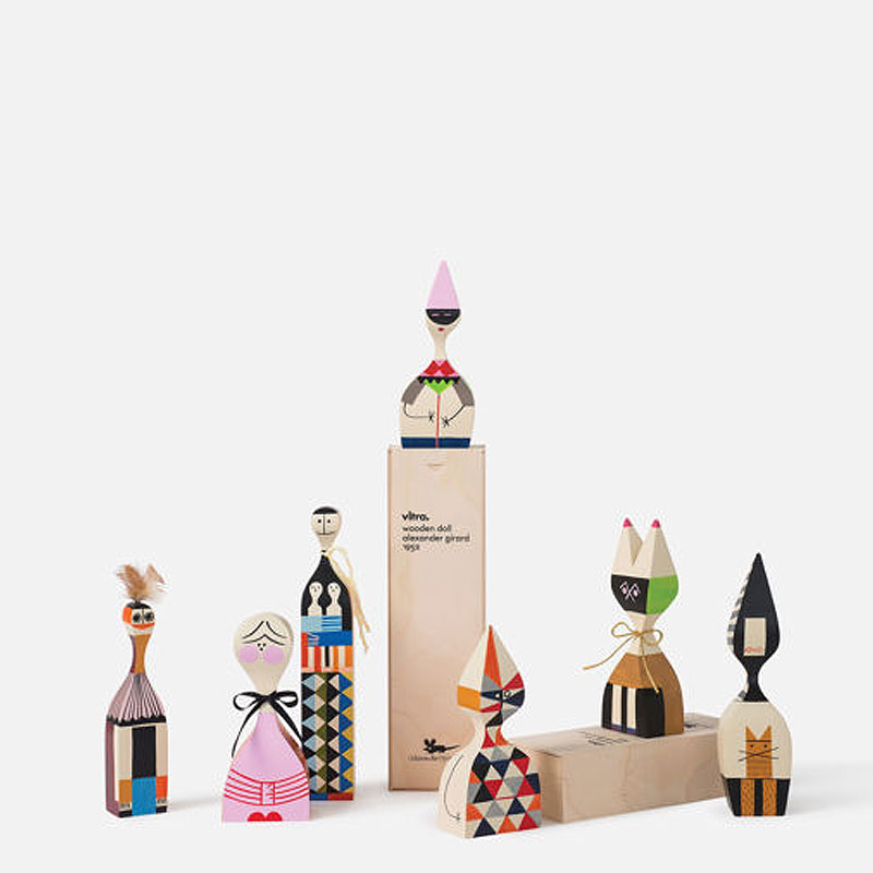 Angers Nantes Paris Bordeaux Rennes Mans Laval Poitiers Orleans Tours Icônes Objet Wooden Dolls N° 05 Vitra Alexander Girard 8