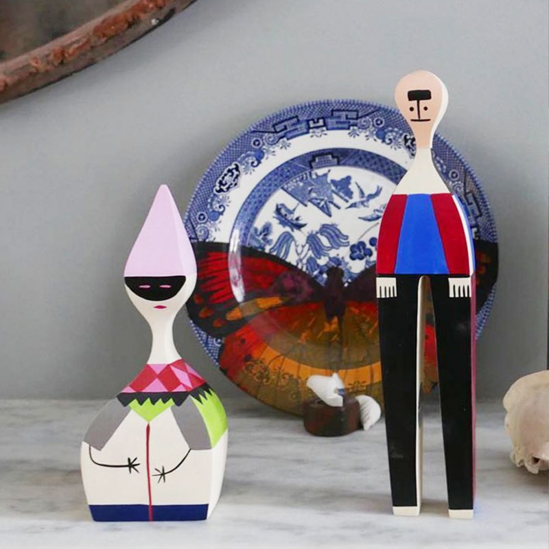 Angers Nantes Paris Bordeaux Rennes Mans Laval Poitiers Orleans Tours Icônes Objet Wooden Dolls N° 06 Vitra Alexander Girard 2