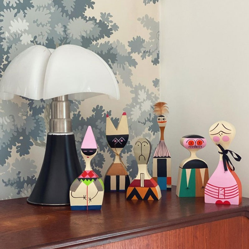 Angers Nantes Paris Bordeaux Rennes Mans Laval Poitiers Orleans Tours Icônes Objet Wooden Dolls N° 06 Vitra Alexander Girard 4