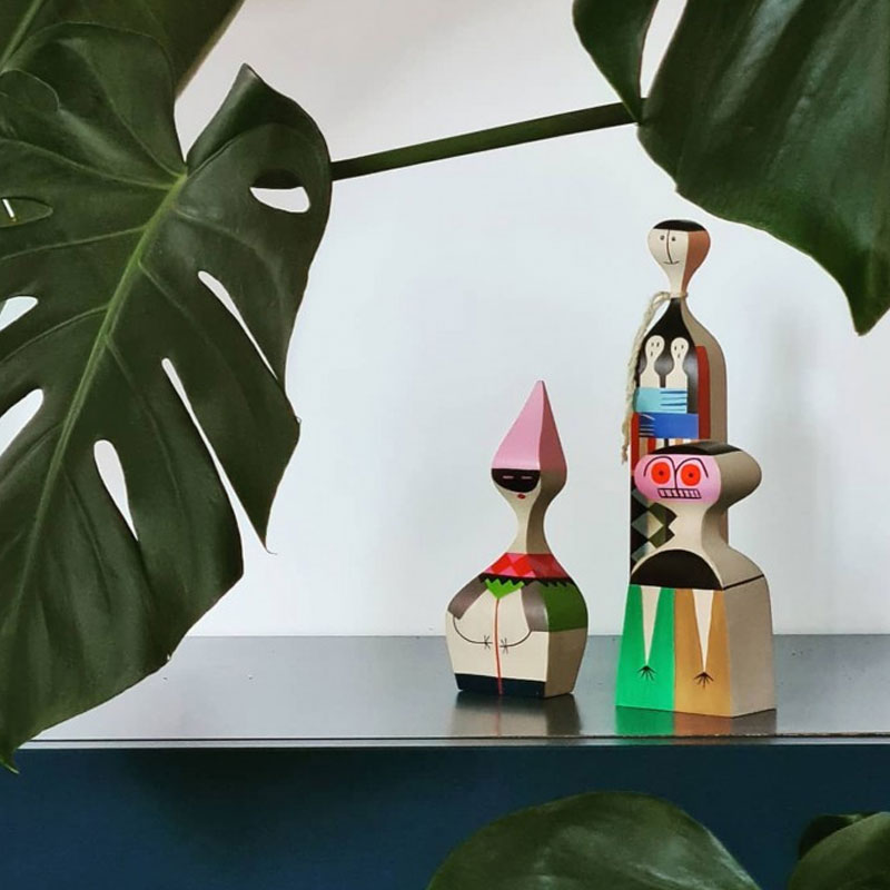 Angers Nantes Paris Bordeaux Rennes Mans Laval Poitiers Orleans Tours Icônes Objet Wooden Dolls N° 06 Vitra Alexander Girard 5