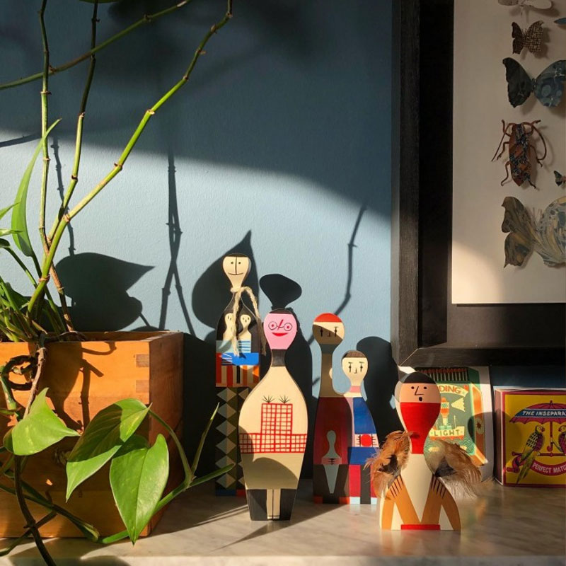 Angers Nantes Paris Bordeaux Rennes Mans Laval Poitiers Orleans Tours Icônes Objet Wooden Dolls N° 08 Vitra Alexander Girard 13