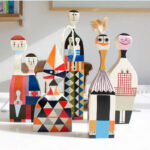 Angers Nantes Paris Bordeaux Rennes Mans Laval Poitiers Orleans Tours Icônes Objet Wooden Dolls N° 08 Vitra Alexander Girard 5