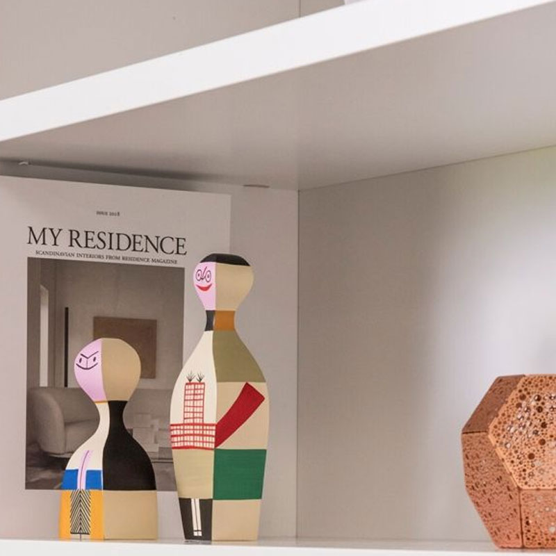 Angers Nantes Paris Bordeaux Rennes Mans Laval Poitiers Orleans Tours Icônes Objet Wooden Dolls N° 08 Vitra Alexander Girard 7