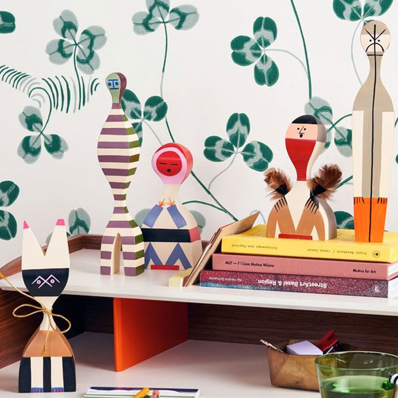 Angers Nantes Paris Bordeaux Rennes Mans Laval Poitiers Orleans Tours Icônes Objet Wooden Dolls N° 09 Vitra Alexander Girard 5