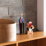 Angers Nantes Paris Bordeaux Rennes Mans Laval Poitiers Orleans Tours Icônes Objet Wooden Dolls N° 10 Vitra Alexander Girard