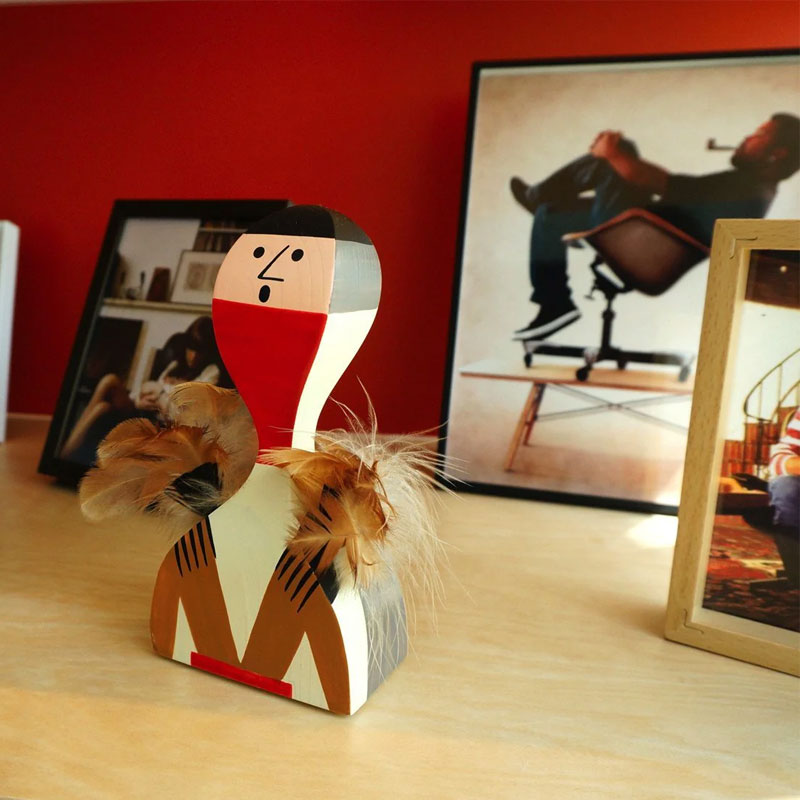 Angers Nantes Paris Bordeaux Rennes Mans Laval Poitiers Orleans Tours Icônes Objet Wooden Dolls N° 10 Vitra Alexander Girard 5