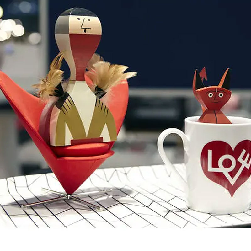 Angers Nantes Paris Bordeaux Rennes Mans Laval Poitiers Orleans Tours Icônes Objet Wooden Dolls N° 10 Vitra Alexander Girard 8