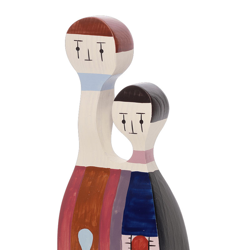 Angers Nantes Paris Bordeaux Rennes Mans Laval Poitiers Orleans Tours Icônes Objet Wooden Dolls N° 11 Vitra Alexander Girard 01