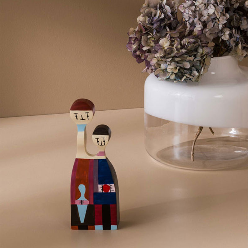 Angers Nantes Paris Bordeaux Rennes Mans Laval Poitiers Orleans Tours Icônes Objet Wooden Dolls N° 11 Vitra Alexander Girard 6