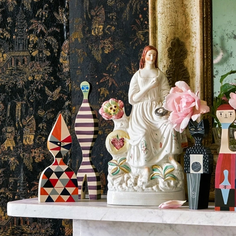 Angers Nantes Paris Bordeaux Rennes Mans Laval Poitiers Orleans Tours Icônes Objet Wooden Dolls N° 12 Vitra Alexander Girard 2