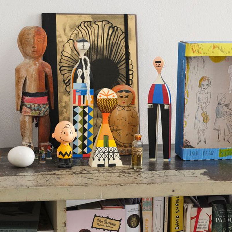 Angers Nantes Paris Bordeaux Rennes Mans Laval Poitiers Orleans Tours Icônes Objet Wooden Dolls N° 13 Vitra Alexander Girard 5