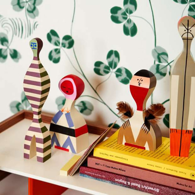 Angers Nantes Paris Bordeaux Rennes Mans Laval Poitiers Orleans Tours Icônes Objet Wooden Dolls N° 14 Vitra Alexander Girard 10