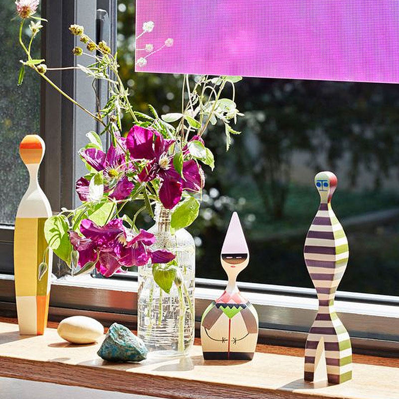 Angers Nantes Paris Bordeaux Rennes Mans Laval Poitiers Orleans Tours Icônes Objet Wooden Dolls N° 14 Vitra Alexander Girard 4