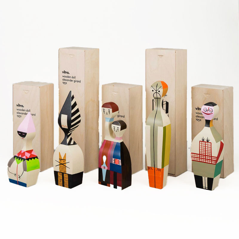 Angers Nantes Paris Bordeaux Rennes Mans Laval Poitiers Orleans Tours Icônes Objet Wooden Dolls N° 14 Vitra Alexander Girard 7