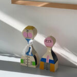 Angers Nantes Paris Bordeaux Rennes Mans Laval Poitiers Orleans Tours Icônes Objet Wooden Dolls N° 15 Vitra Alexander Girard 6