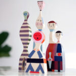 Angers Nantes Paris Bordeaux Rennes Mans Laval Poitiers Orleans Tours Icônes Objet Wooden Dolls N° 16 Vitra Alexander Girard 13