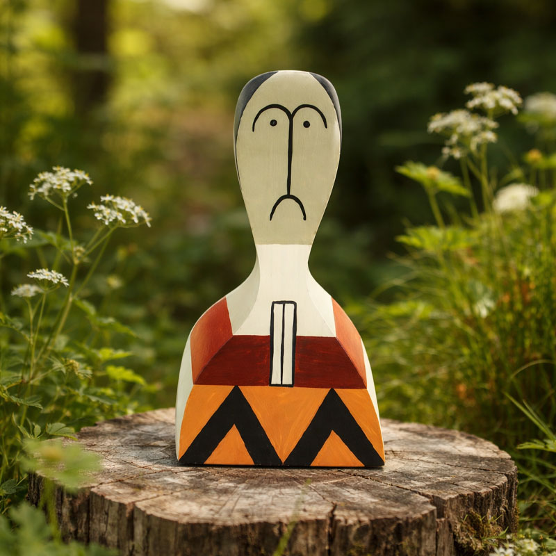 Angers Nantes Paris Bordeaux Rennes Mans Laval Poitiers Orleans Tours Icônes Objet Wooden Dolls N° 17 Vitra Alexander Girard 10