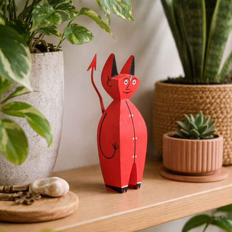 Angers Nantes Paris Bordeaux Rennes Mans Orleans Tours Icônes Objet Wooden Dolls Little devil Vitra Alexander Girard 15