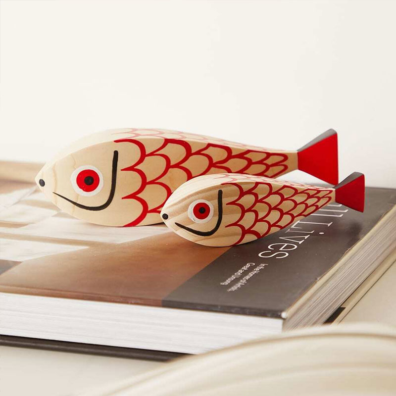 Angers Nantes Paris Bordeaux Rennes Nice Icônes Objet Wooden Dolls Mother Fish Poisson Vitra Alexander Girard 12